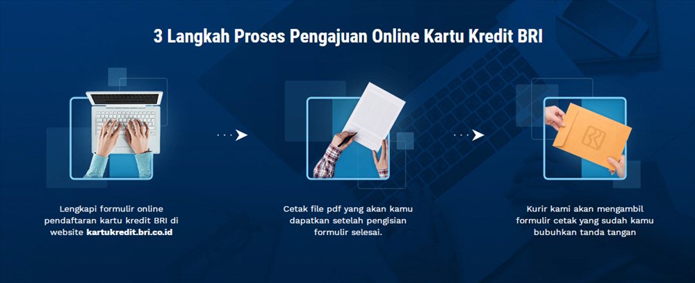 proses pengajuan online kartu kredit BRI
